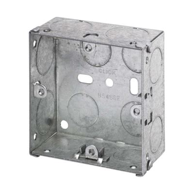 metal back box sizes|single metal back box.